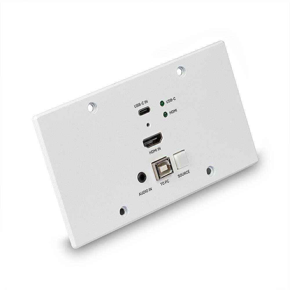 LINDY HDBaseT sieninis skydelis su HDMI ir USB-C jungtimis