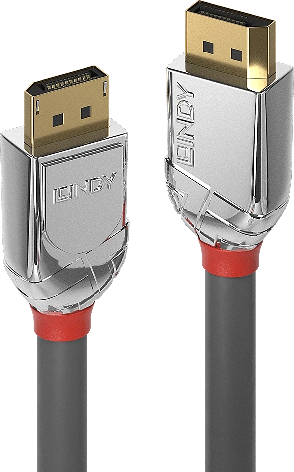 Lindy DisplayPort 1.2 M/M 5m pilka/chromuota