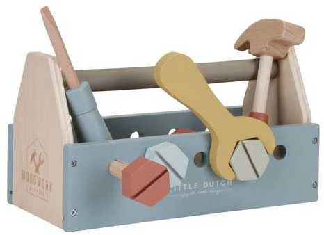 Little Dutch Toolbox - drewniany komplektas majsterkowicza