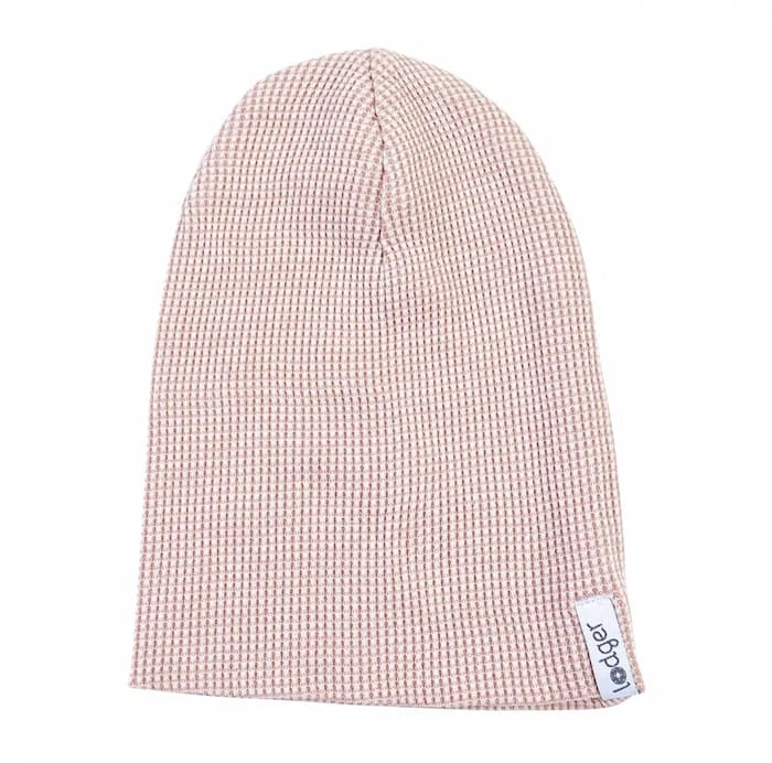 Lodger TB Print Czapka Tan 0-6 mėn. rožinė