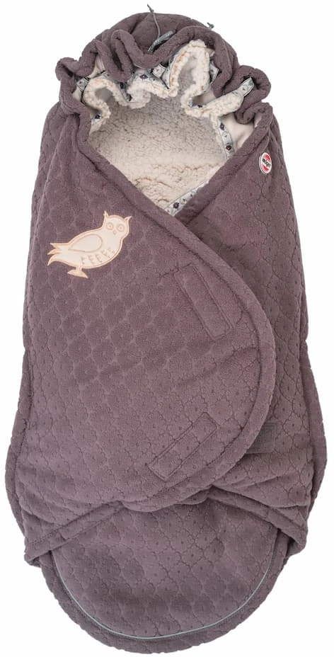 Swaddleme „Lodger Fleece Mauve“ vilnos striukė