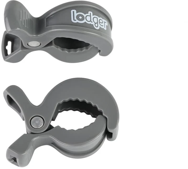 Oxford University Press Lodger Clip for Swaddler cotton diaper (2 pcs.) Carbon SWC 071