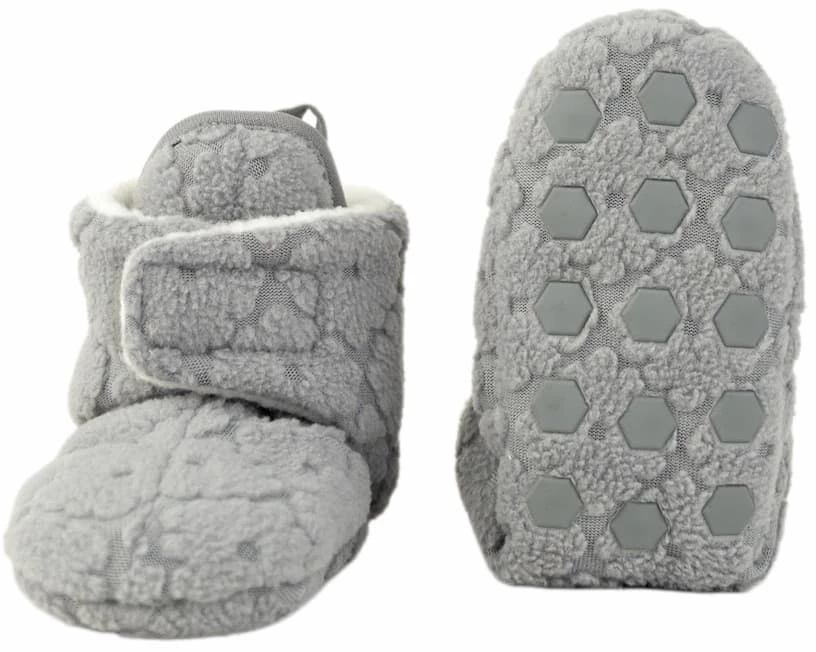 Green Cell Lodger flisinės šlepetės su neslystančiais padais Fleece Drizzle 12-18 mėn.
