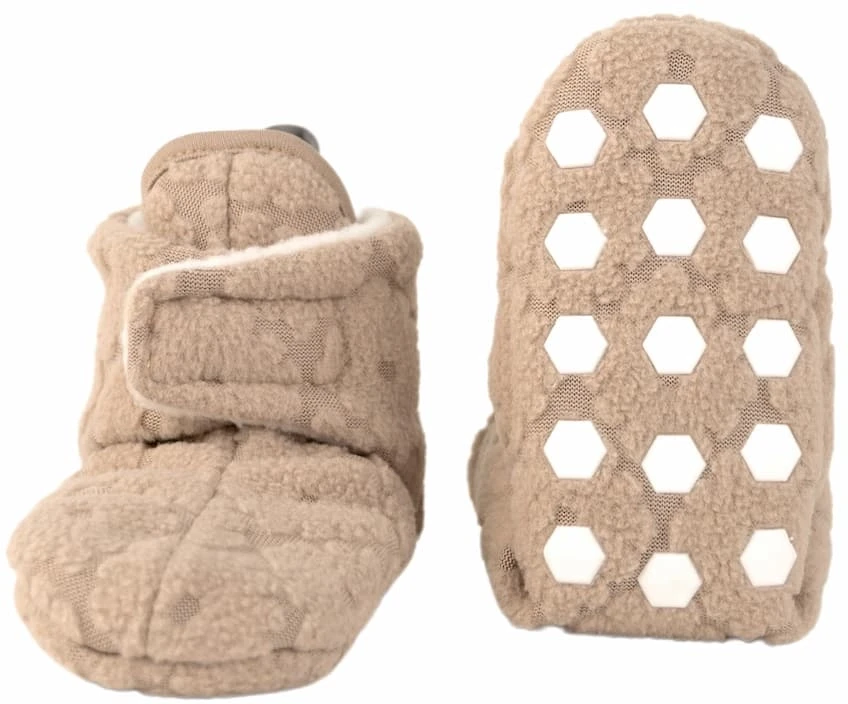 Red Castle Raudona Castle Raudona Castle Lodger Slipper Folklore Fleece Slippers rusvai gelsvas 6-12m SL 630_6-12