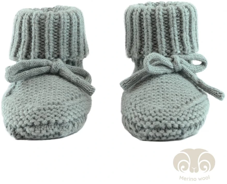 Monster Clippers Lodger Slipper Folklore merino wool slippers Silk 0-6m SLM 109_0-6