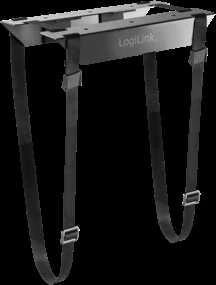 LogiLink EO0009 Adjustable Under-Desk CPU Mount, strap | Logilink