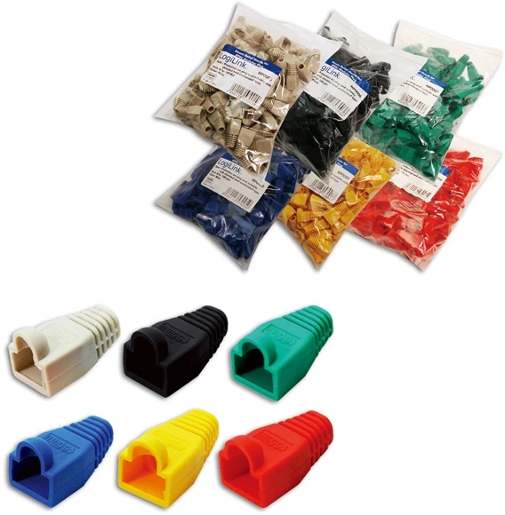 LogiLink MP0005 | Keystone jack Pilkas RJ45 SR-V11 (100pc.) | Pilkas