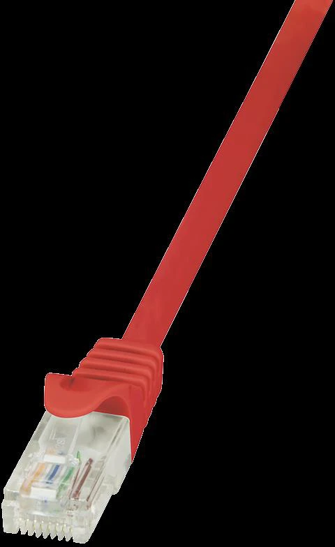 LOGILINK CP1064U LOGILINK - Patchcord CAT 5e UTP 3m raudona