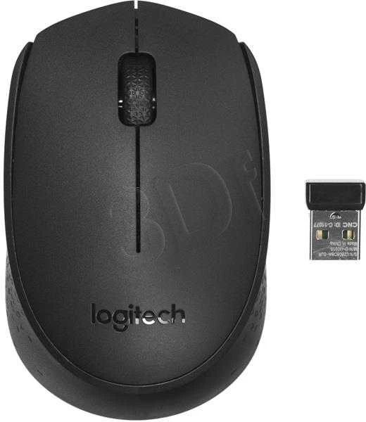 Belaidė pelė Logitech B170, Juoda