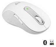 Belaidė pelė Logitech Signature M650 L Left, baltos spalvos
