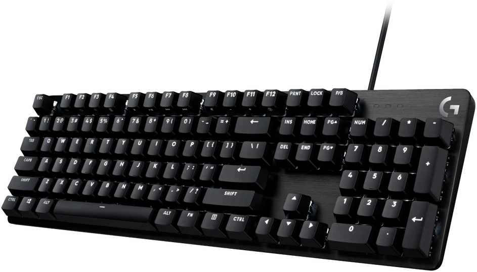 Mechaninė žaidimų klaviatūra Logitech G413 SE, US International, Juoda