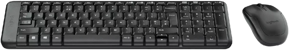 Belaidis klaviatūros ir pelės rinkinys Logitech MK220, ENG išdėstymas
