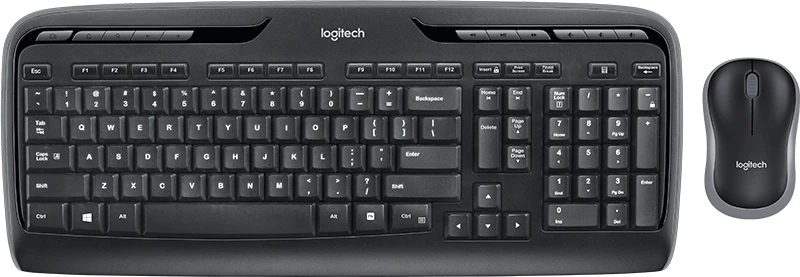Klaviatūra Logitech WIRELESS DESKTOP MK330 - UK LAY-OUT