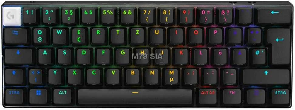 „Logitech“ – „G PRO X 60 LIGHTSPEED“ belaidė žaidimų klaviatūra – Šiaurės šalių