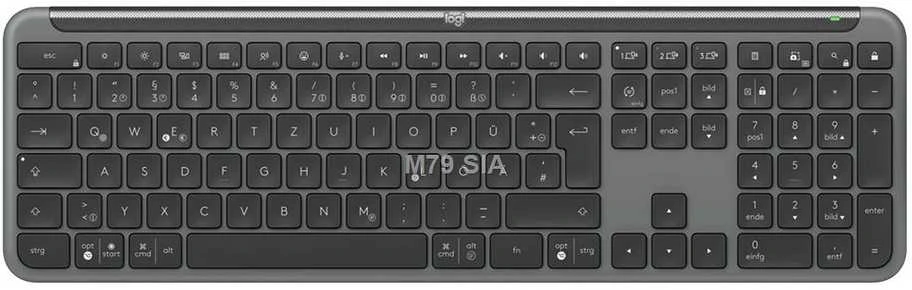 „Logitech“ – „Signature Slim“ belaidė klaviatūra K950 Nordic