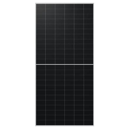 Longi 640 W Solar Hi-MO X10 LR7-72HVD- 640M Sidabrinis frame Transparent N-type Back Contact Glass-Glass