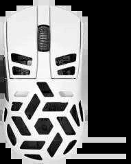 LORGAR MSE90W, Magnesium Alloy Belaidė pelė žaidimams Elite, Baltas