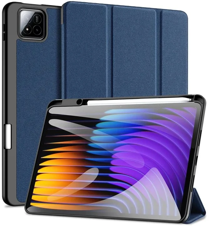 Dėklas Dux Ducis Domo Xiaomi Pad 8/7/7 Pro tamsiai mėlynas