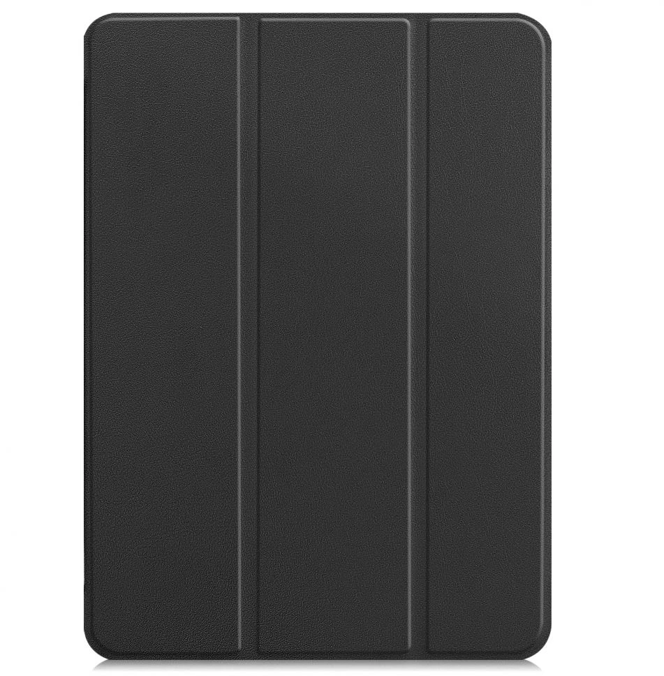 Dėklas na tablet iLike Galaxy Tab A8 10.5 (2021) X200 / X205 / X207 Tri-Fold Eco-Leather* Stand Case Juodas