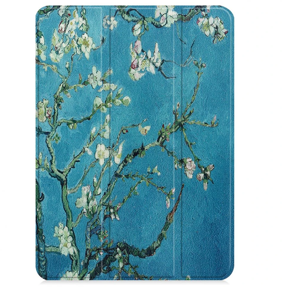 Dėklas na tablet iLike iPad 10.2 Tri-Fold Eco-Leather* Stand Case Sakura