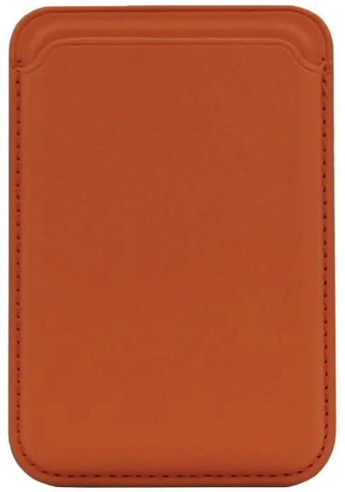 Wallet universal pocket Evelatus Universal PU Leather Wallet with MagSafe Oranžinis