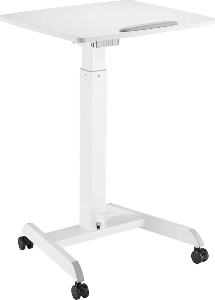 Reguliuojamo aukščio rašomasis stalas Maclean MC-892W, 113cm, baltas