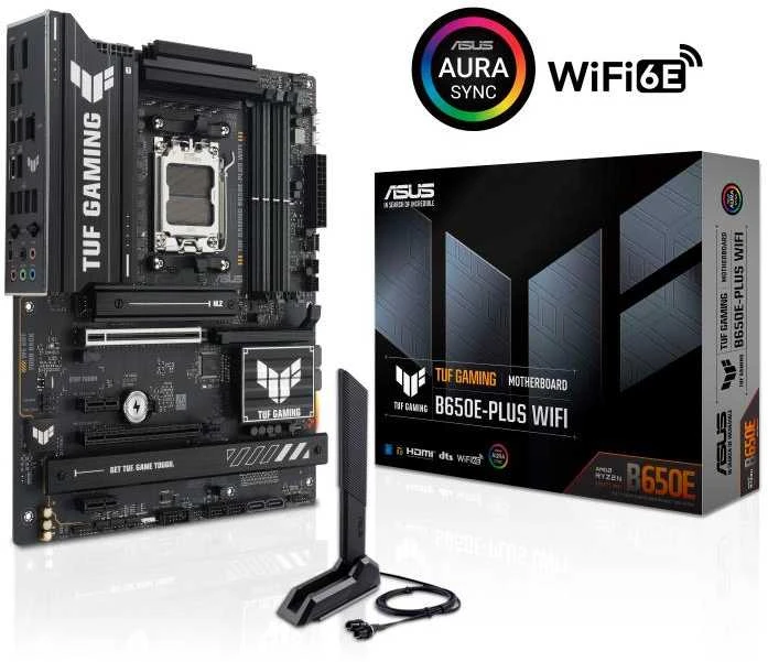 ASUS TUF GAMING B650E-PLUS WIFI AMD B650 Socket AM5 ATX