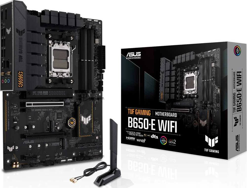 Pagrindinė plokštė ASUS TUF GAMING B650-E WIFI
