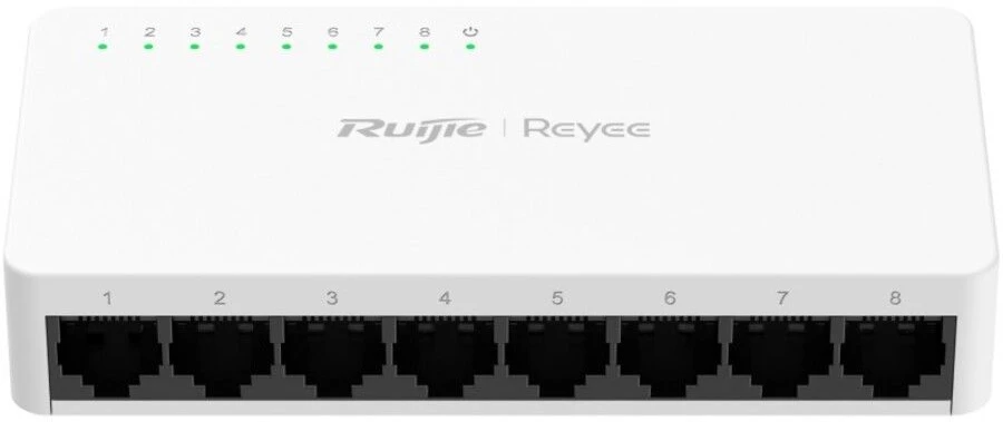 Šakotuvas 8 prievadų komutatorius Ruijie Reyee RG-ES08G-L