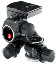 Manfrotto 410 Junior Geared Head tripod head Juodas Aliuminio