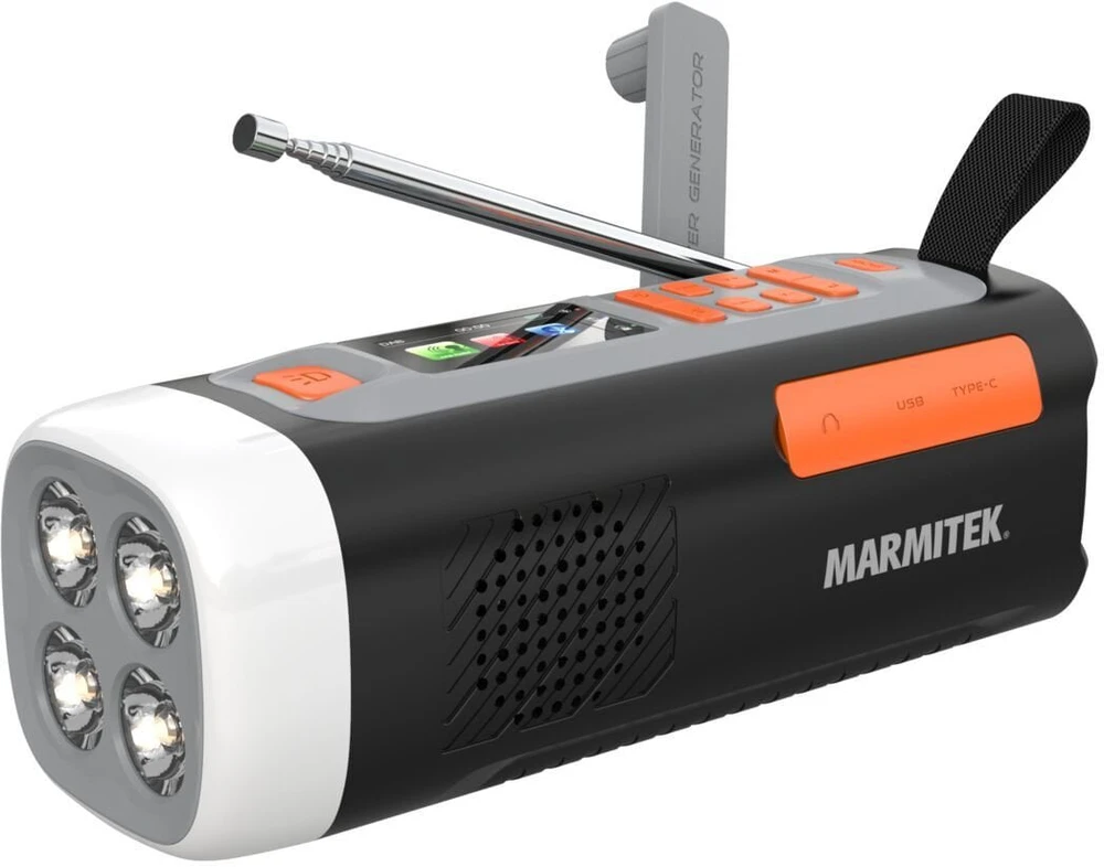 Marmitek Outdoor Radio | RESQ 200 | Juodas