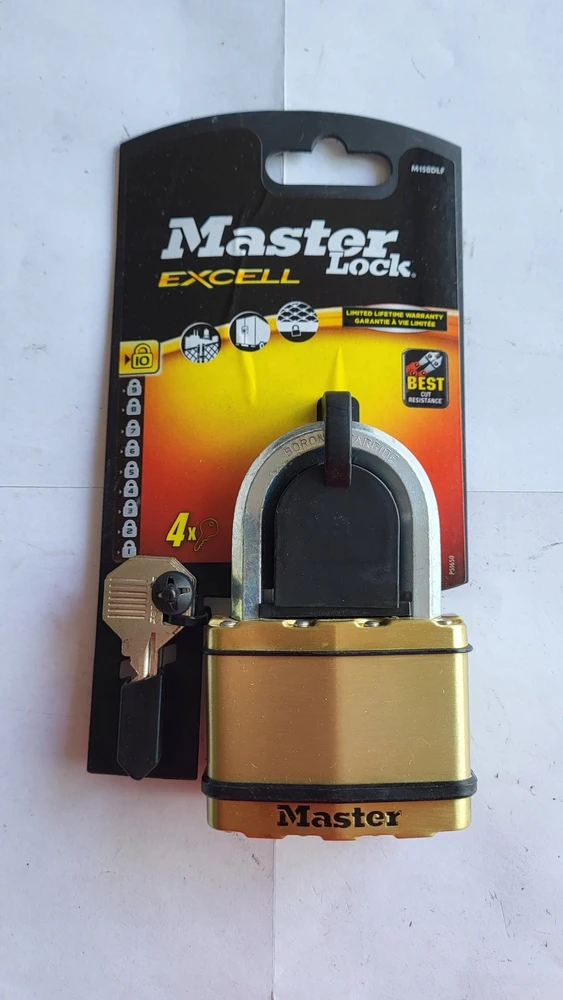 „MasterLock Master Lock“ spyna, pagaminta iš laminuoto plieno (64 mm), M15BEURDLF