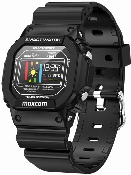 Išmanusis laikrodis Maxcom FW22, Juodos spalvos