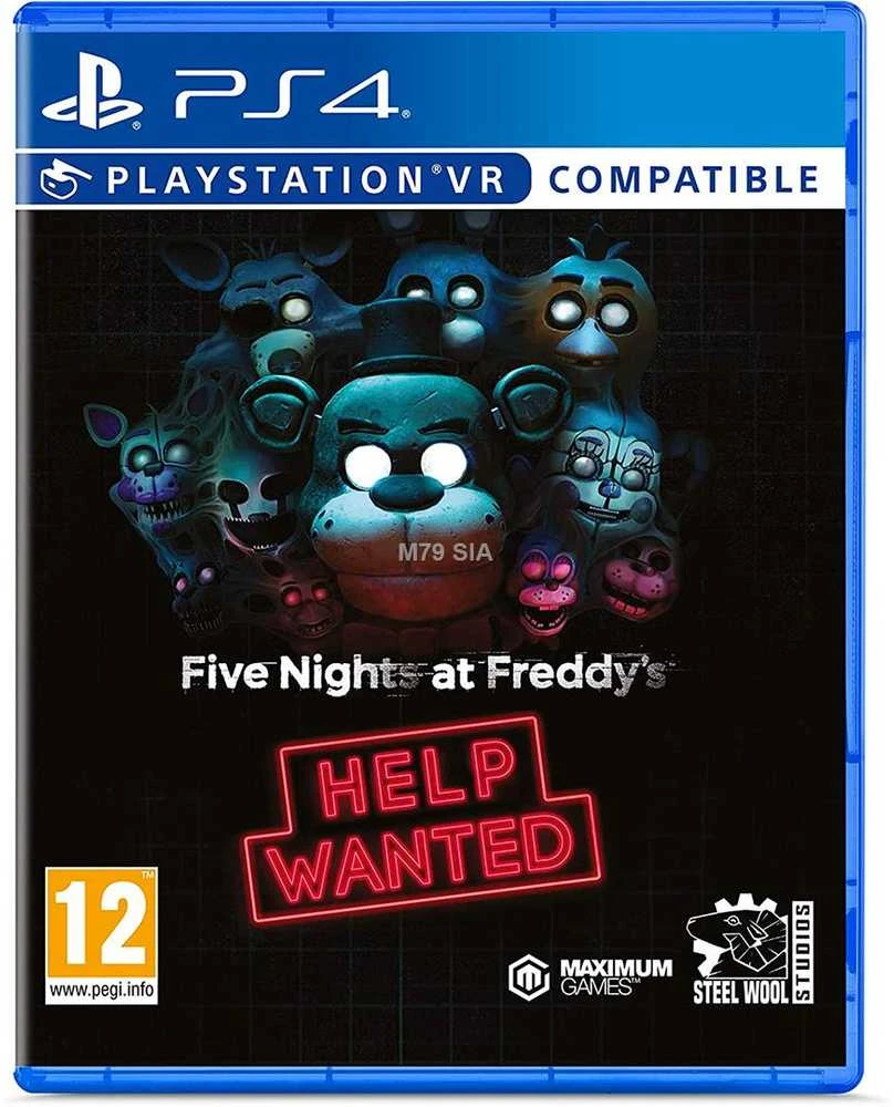 Maksimalus žaidimų skaičius Five Nights at Freddy's: Pagalba ieškoma PS4