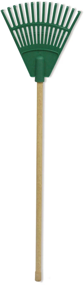 Hortus Mažos grėblės su kotu žalios 20cm (14 šakų)