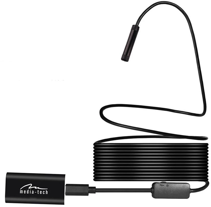 Mobilus WiFi Endoskopas Media-Tech WIFI ENDOSCOPE MT4099, 5m, HD 720p, 6x LED light, IP67