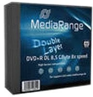 MediaRange DVD+R 8.5GB 5vnt Pack Double Layer 8x Slim