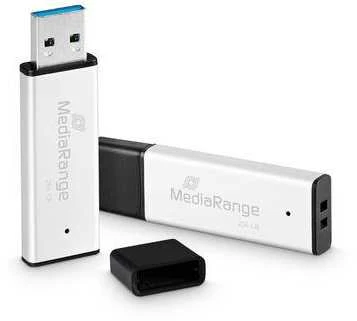 Pendrive MediaRange MR1903 USB 3.2 256GB Juodai-sidabrinė