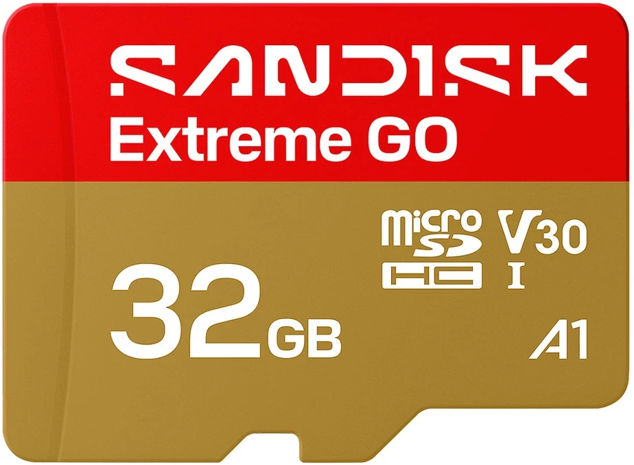Atminties kortelė SanDisk Extreme GO 32 GB Micro SDHC UHS-I