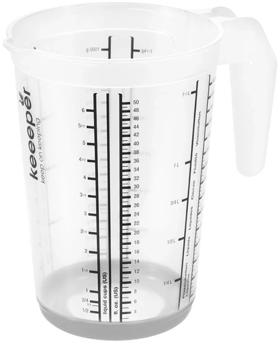 Lumarko Ąsotis su matavimo puodeliu ir neslystančia funkcija 1,5 l Nordic Pilkas (10492) Lumarko!