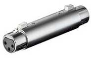 MicroConnect Goobay Perėjimas XLR-3 lizdas – XLR-3 lizdas