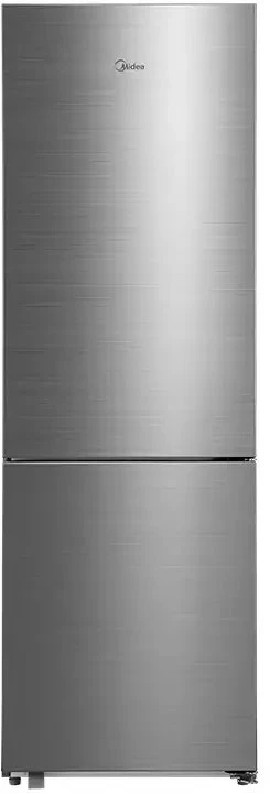 Midea Šaldytuvas | MDRB548MME46 | Energijos efektyvumo klasė E | Laisvai stovintis | Kombinuotas | Aukštis 186 cm | No Frost sistema | Šaldytuvo grynoji talpa 271 L | Šaldiklio grynoji talpa 130 L | 35 dB | Pilkas