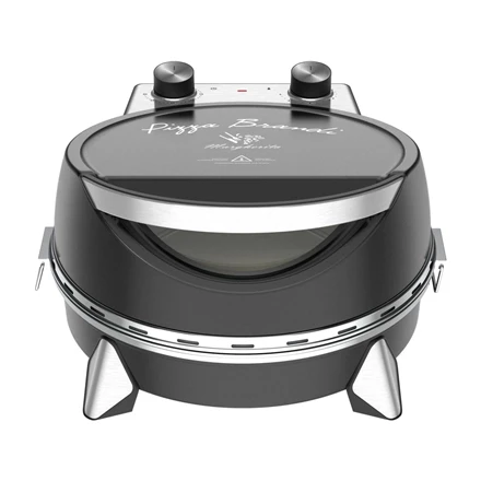 Mikrobangų krosnelė Simfer elektrinė picos orkaitė | MKE0-P | 1100 W | Juoda