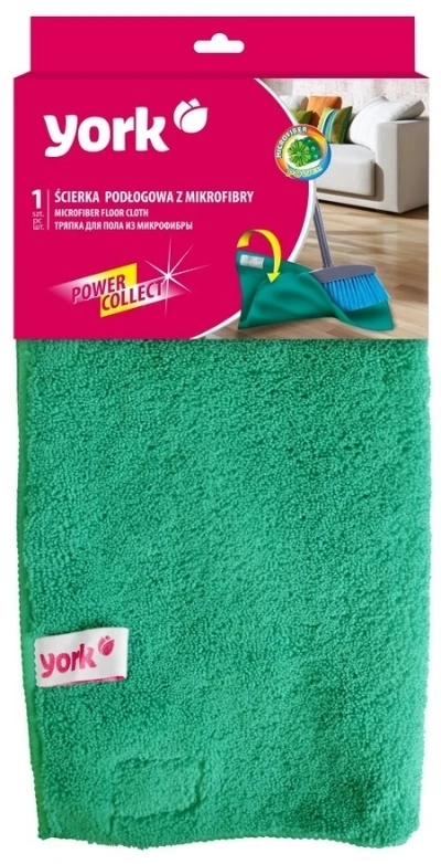 York Mikropluoštas floor cloths PowerCollect 50x60cm
