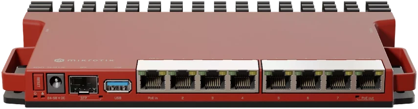 MikroTik | Maršrutizatorius | L009UiGS-RM | Be Wi-Fi | 10/100/1000 Mbit/s | Mesh palaikymas: ne | MU-MiMO: ne | Be mobiliojo plačiajuosčio ryšio | 1x USB 3.0 type A