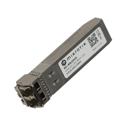 Modulis SFP MikroTik MikroTik SFP28 Module XS+85LC01D Dual LC UPC 10000/25000 Mbit/s Maximum transfer distance 100 m