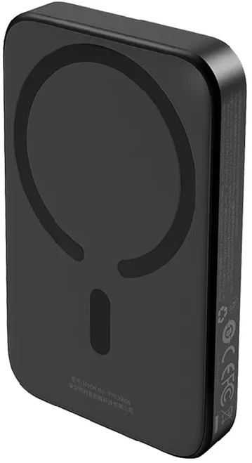 Mini belaidis nešiojamasis įkroviklis 20W Baseus – juodas