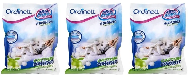 Sausintuvas ORDINETT Addition of moisture absorber 3 pcs. x 450g apple