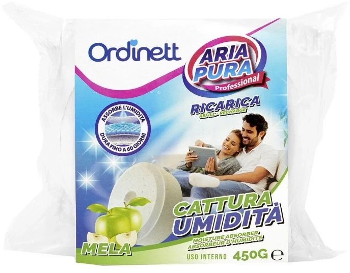 Sausintuvas ORDINETT Moisture absorbent refill tablet 450g apple
