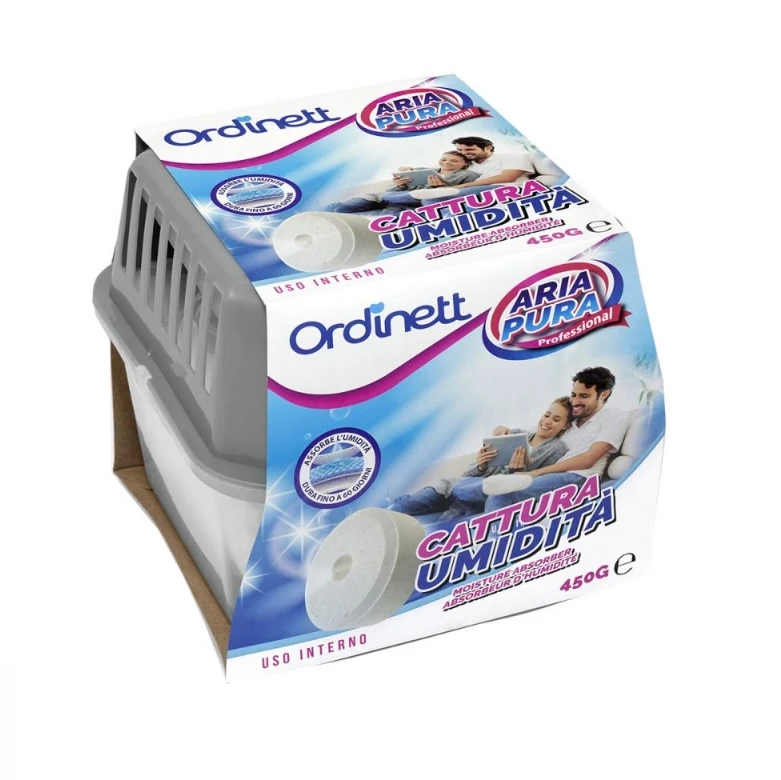 ORDINETT Mitruma absorbētājs ar tableti papildināms 450g neitrāla smarža